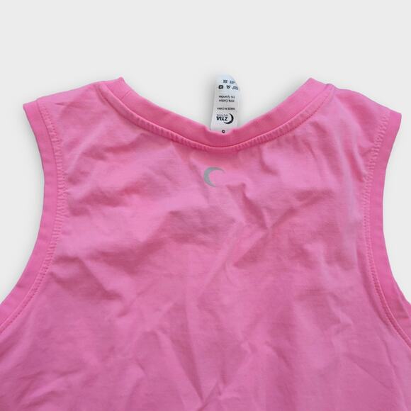 Zyia Active South Beach Sleeveless Pink Tank Top Women Sz S - Picture 5 of 7